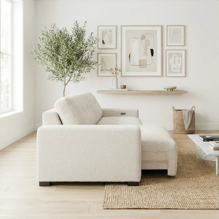 Motion Luxe Power Slider Sofa | 3-Seater Motorized Sofa with USB, image 2