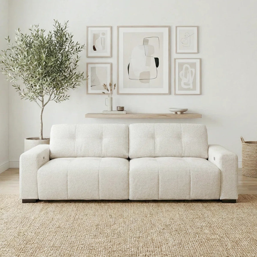 Motion Luxe Power Slider Sofa | 3-Seater Motorized Sofa with USB, image 4