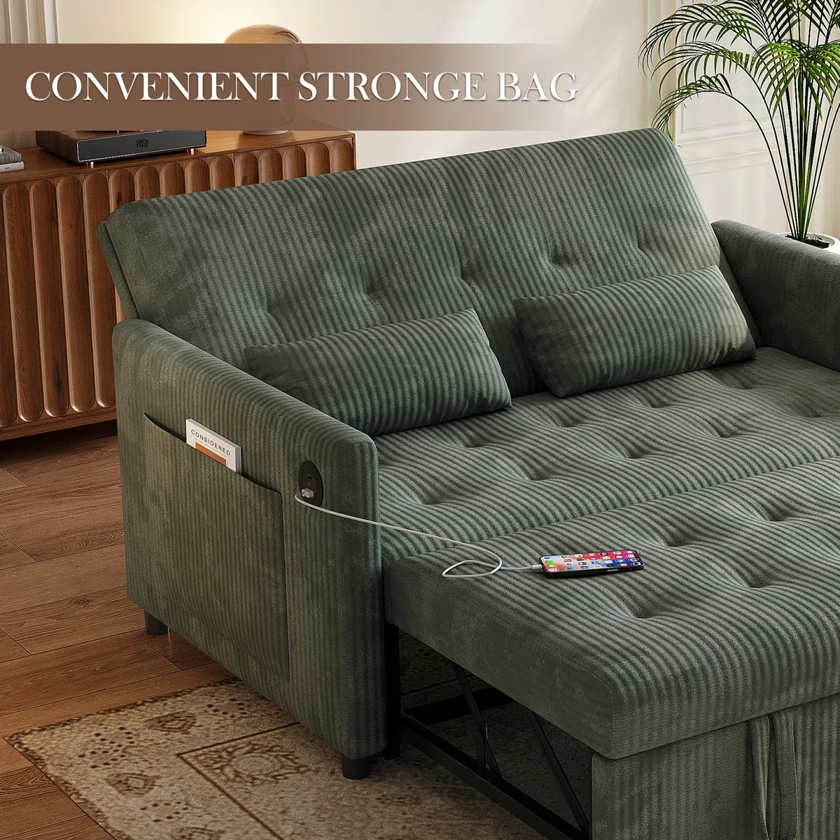 Milo Convertible Sofa, image 4