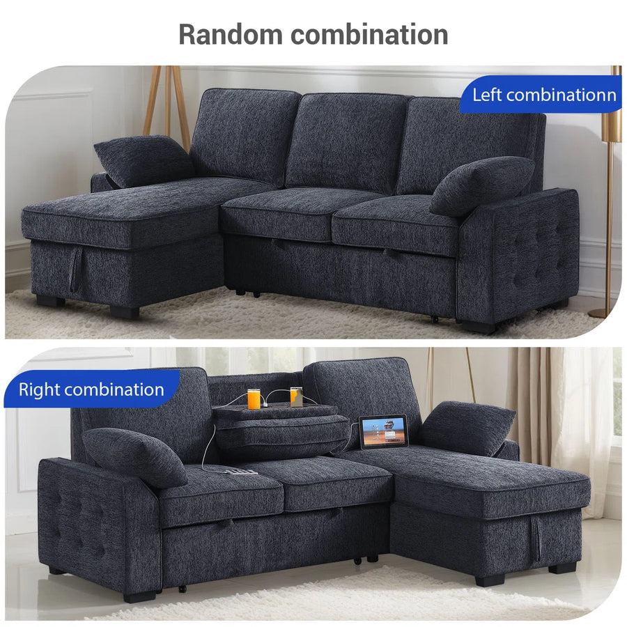 Grayson Storage Sleeper Sectional, image 5