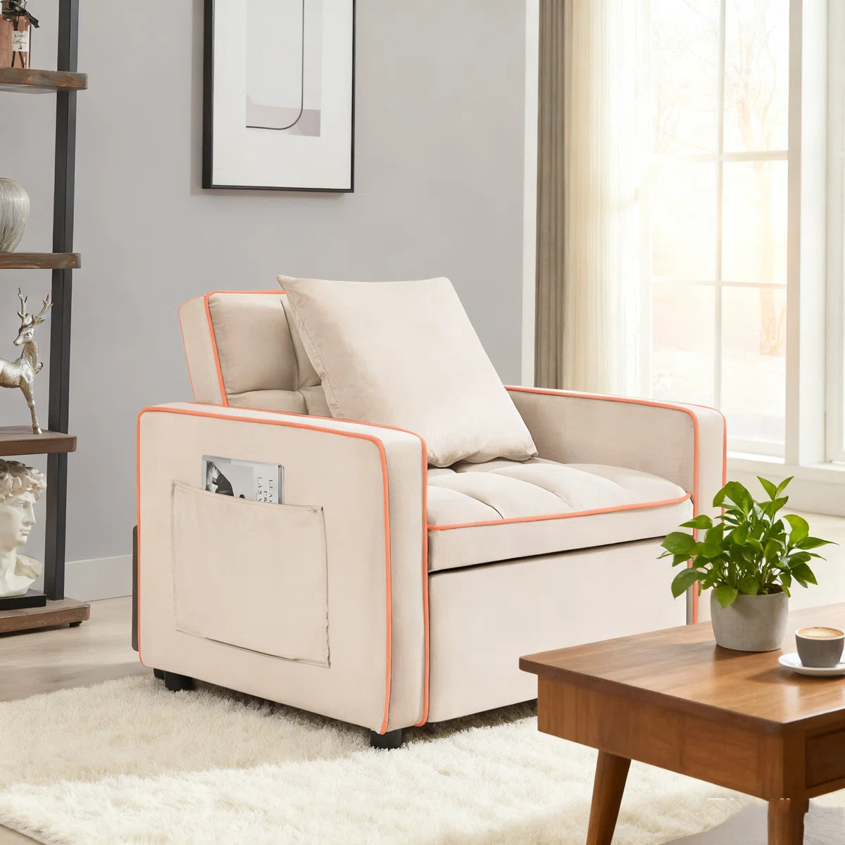 FlexNest Sofa Bed Chair, image 2