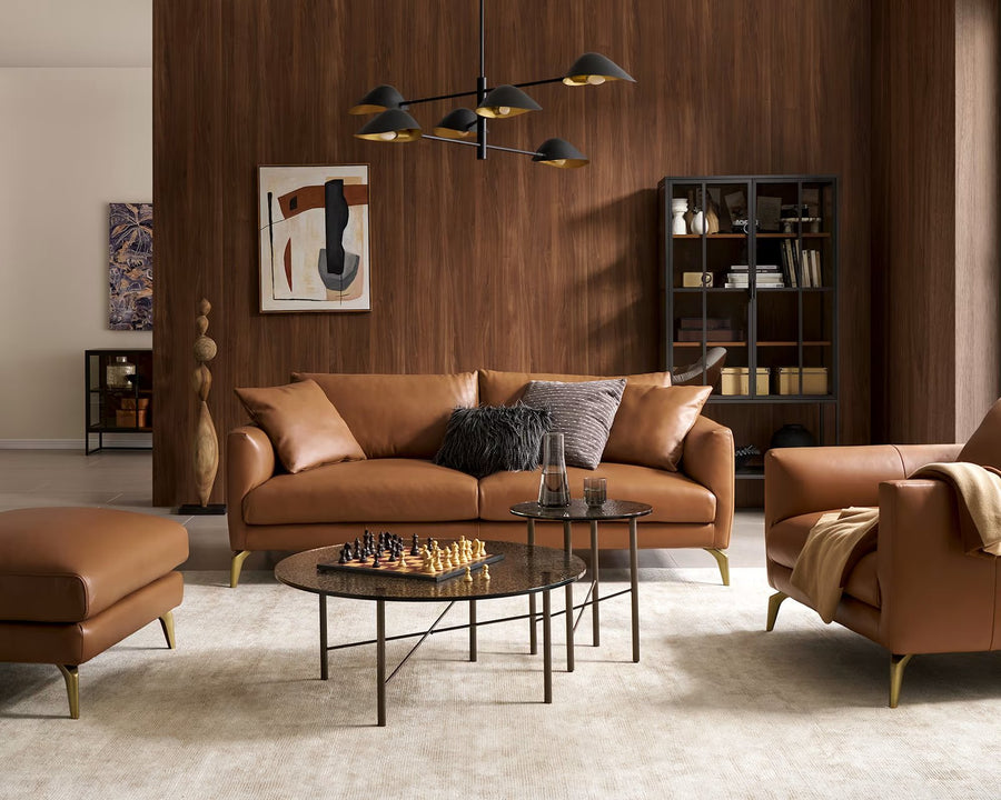 Monaco Leatherite Sofa