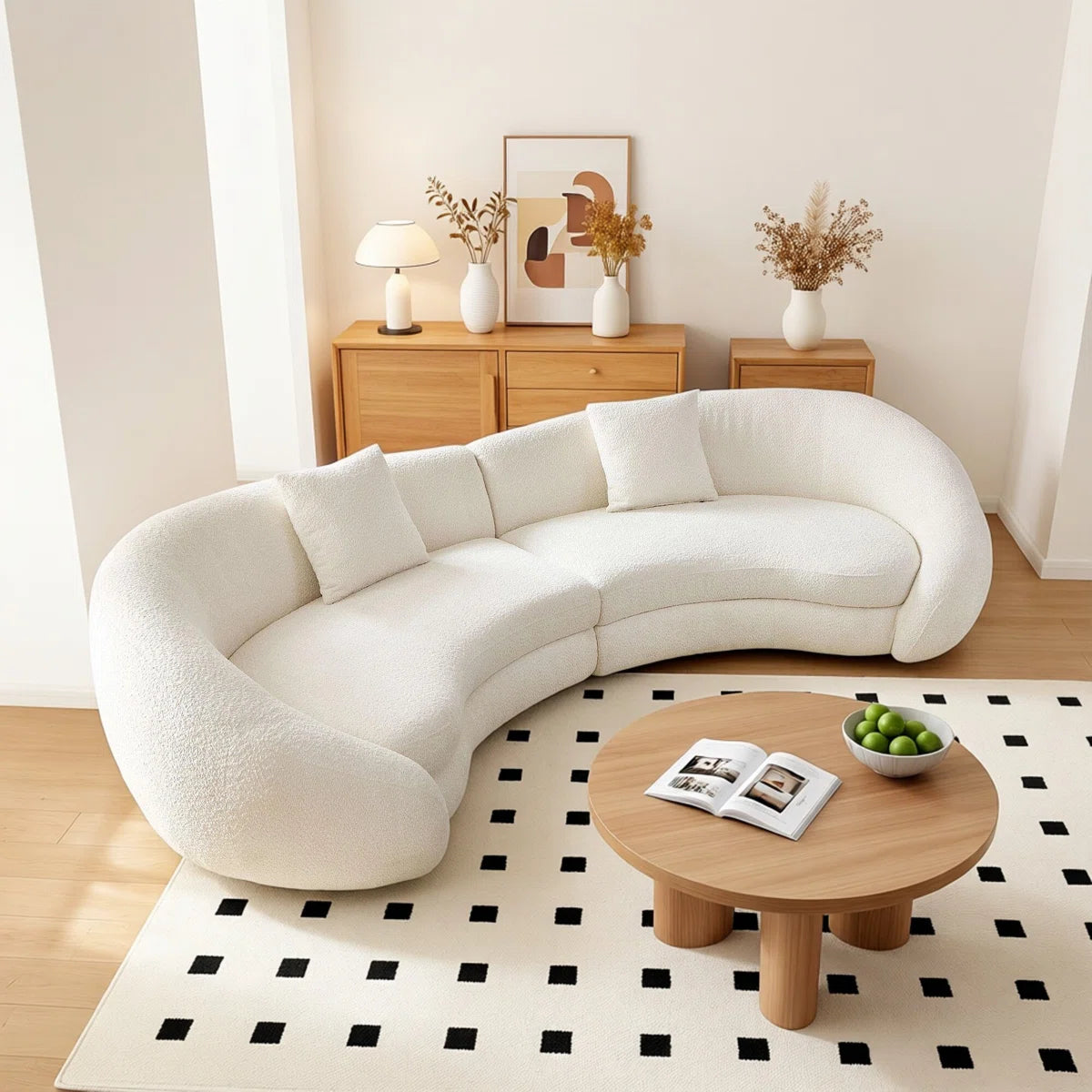Valencia Curve Sofa Set, image 2
