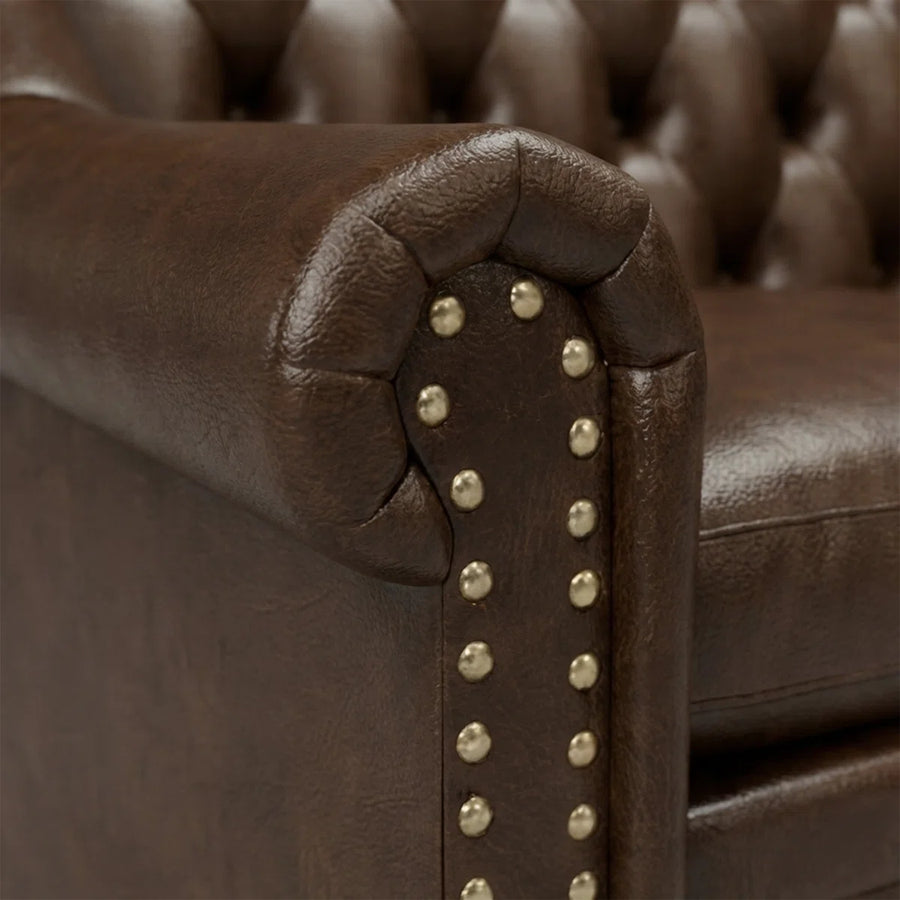 Kingston Leather Sofa, image 3