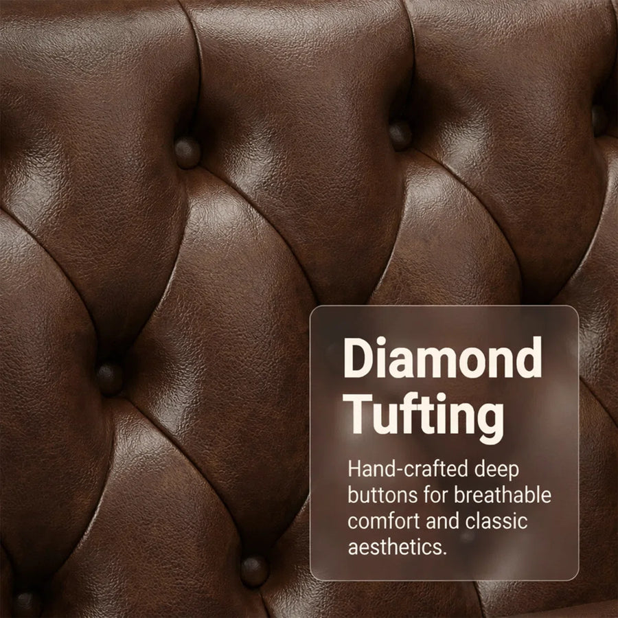 Kingston Leather Sofa, image 2