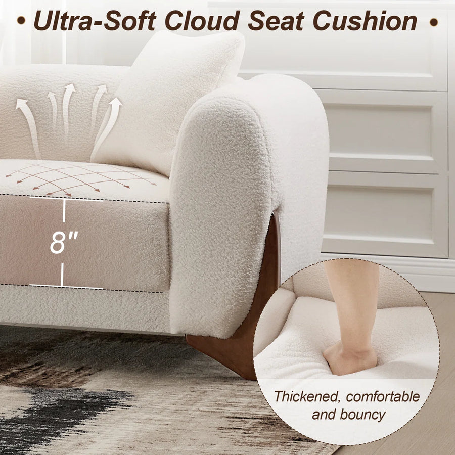 Oslo Bouclé Sofa, image 6