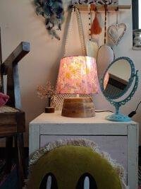 Noren- Natural Wooden Finish Table Lamp, image 2
