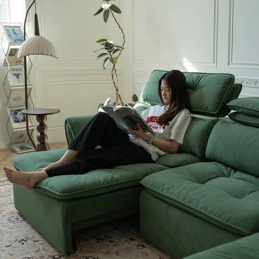 Orvane Motorized Extendable Sofa | Customizable Adjustable Seat Depth Sofa, image 3