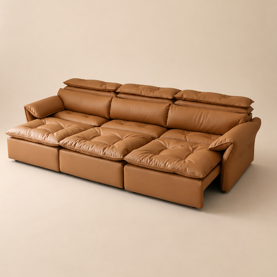 Orvane Motorized Extendable Sofa | Customizable Adjustable Seat Depth Sofa, image 6