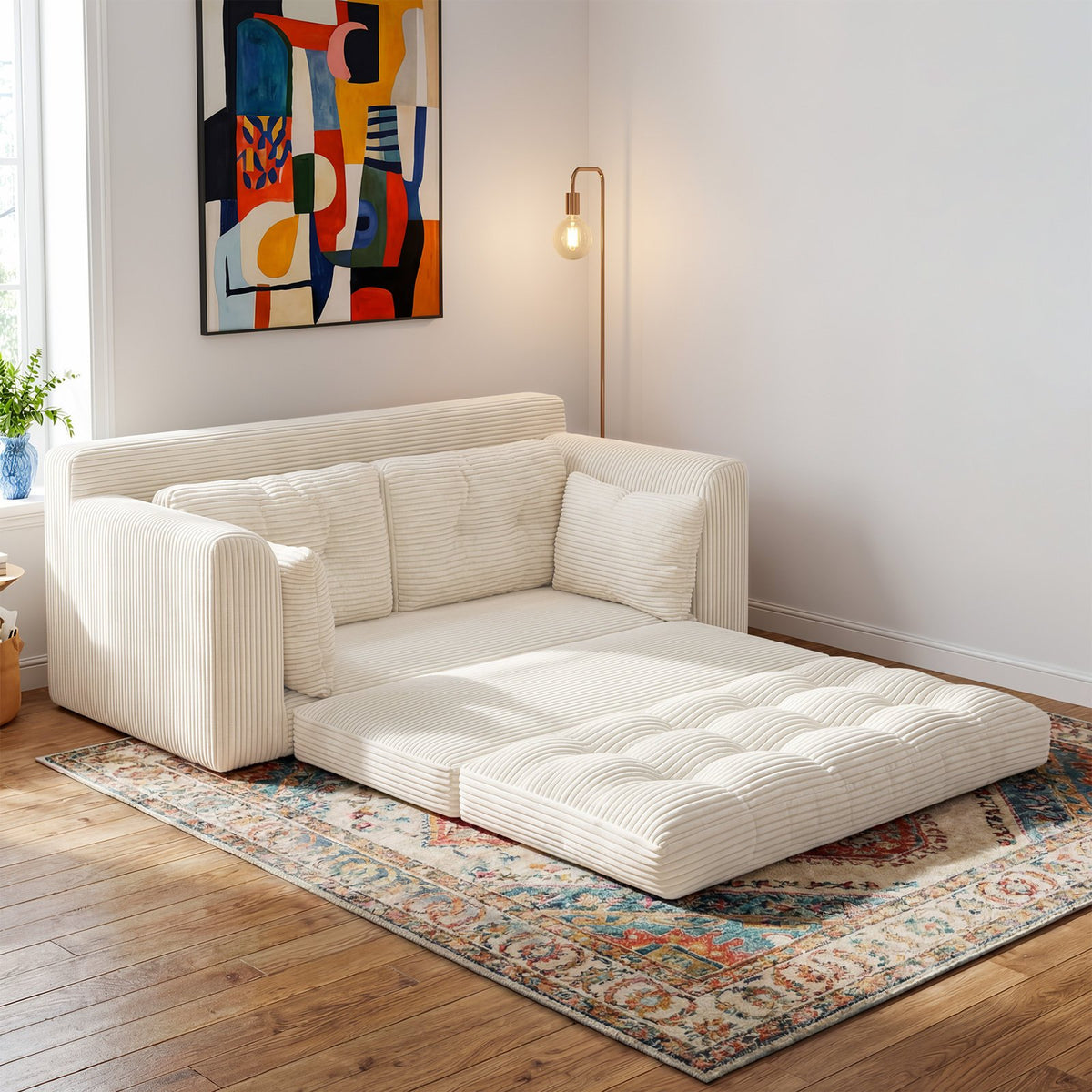 Rivo Convertible Sofa Bed | Folding Sleeper Sofa, image 3